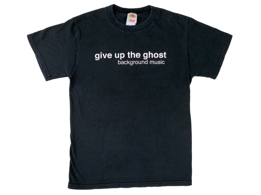 Vintage Give Up The Ghost Black T-Shirt Hard