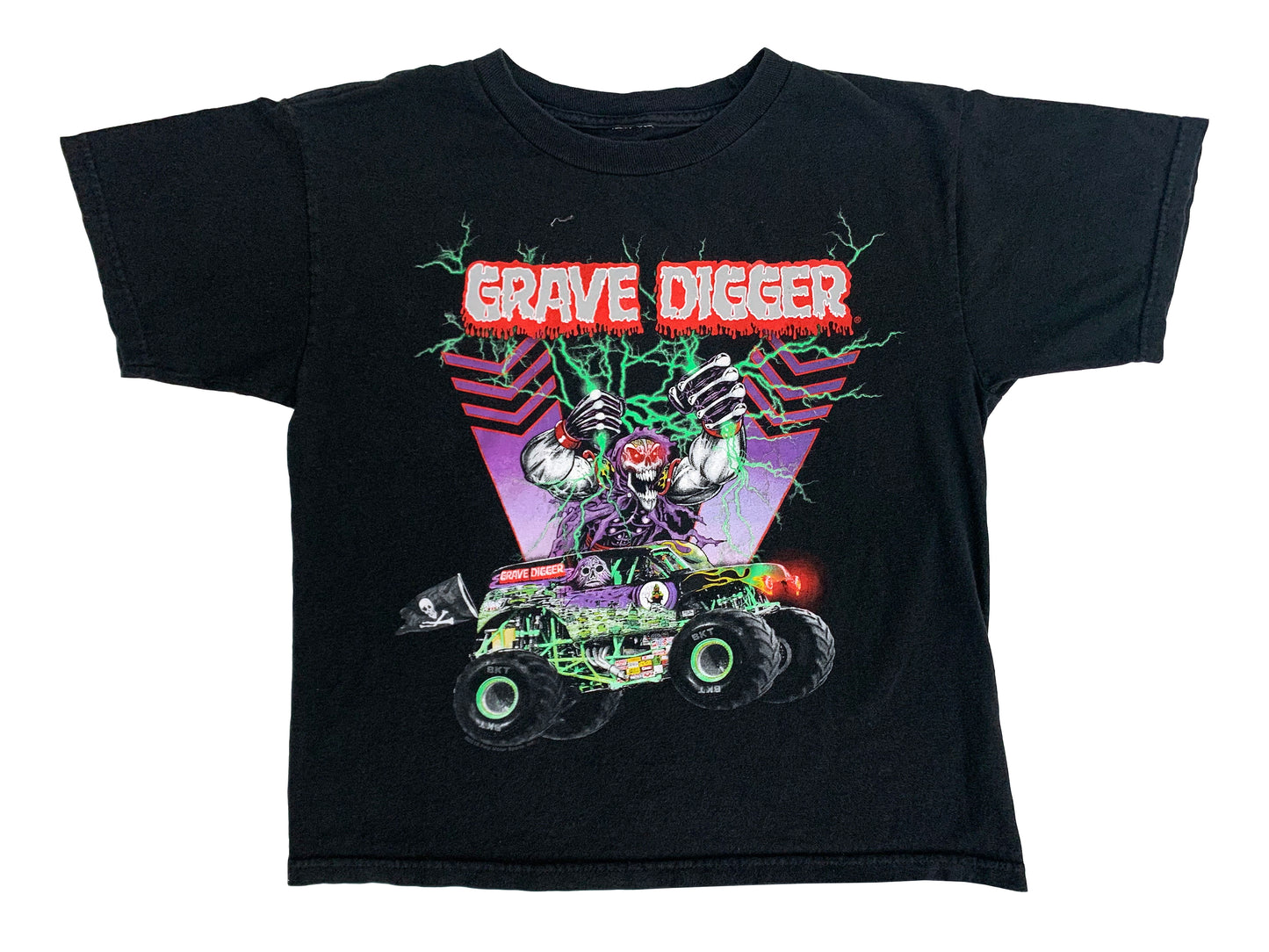 Vintage Grave Digger Monster Truck Black T-Shirt