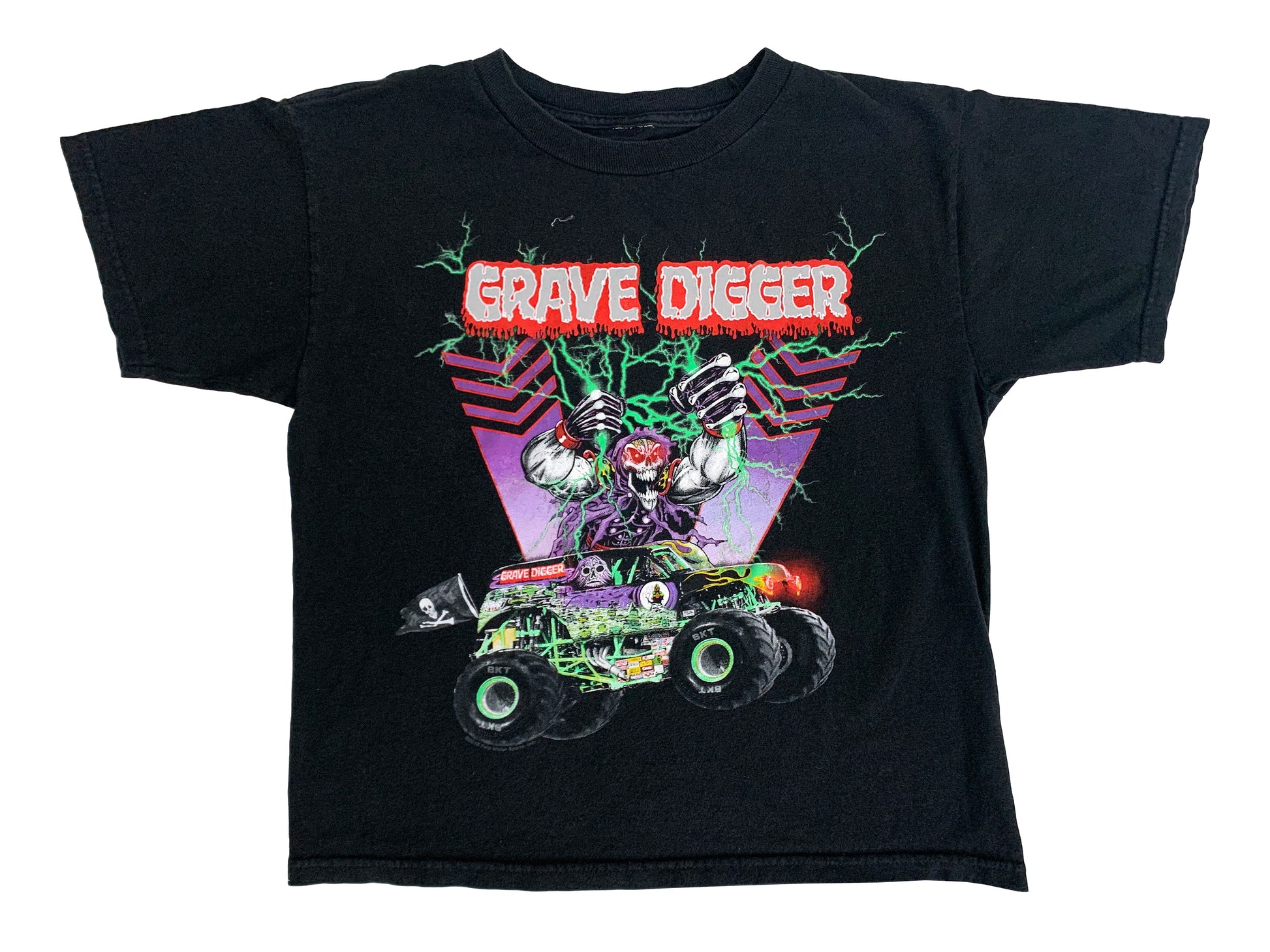 Vintage Grave Digger Monster Truck Black T-Shirt