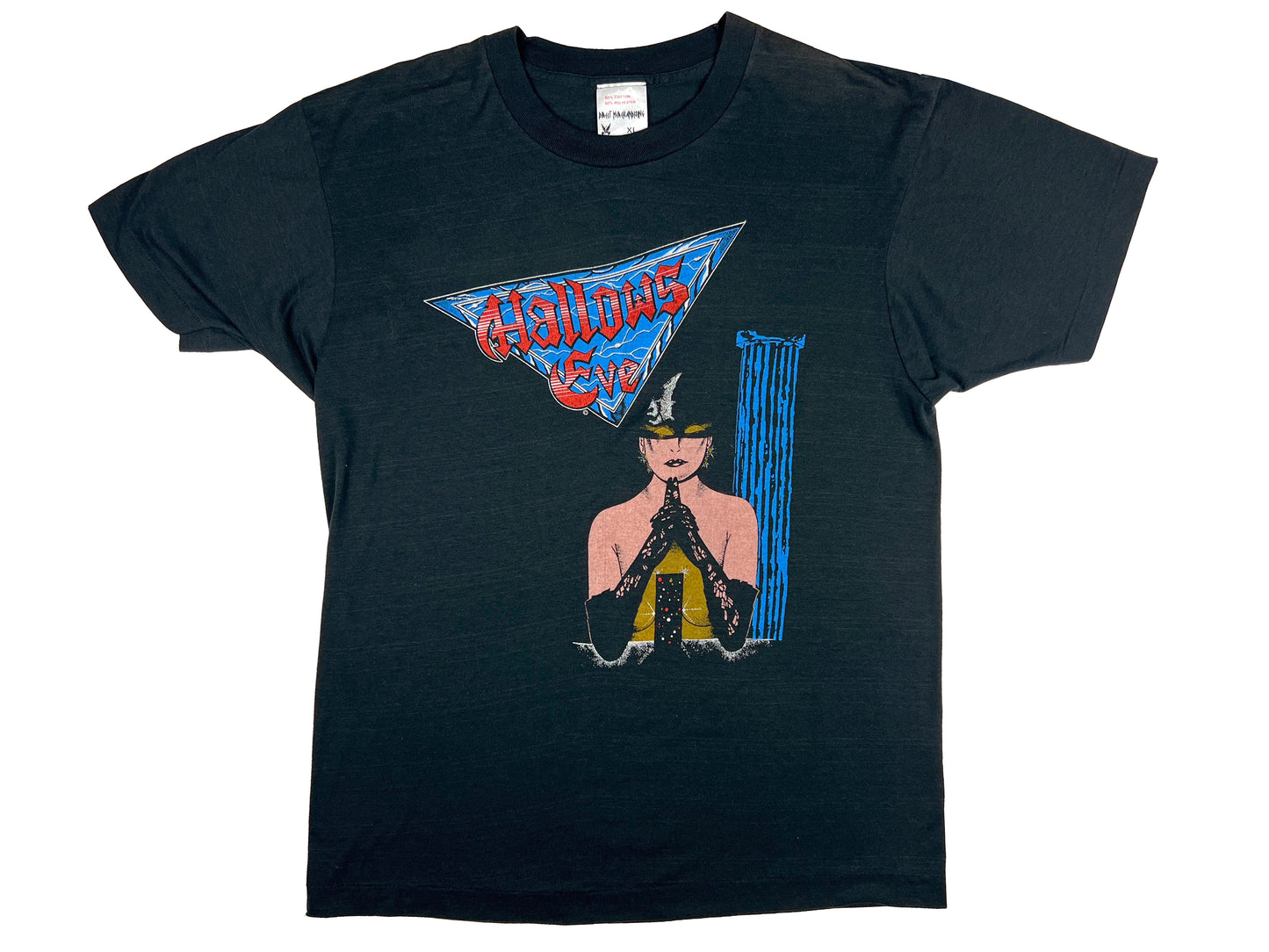 Vintage Hallows Eve 88 Tour Black T-Shirt 80s Heavy Metal band