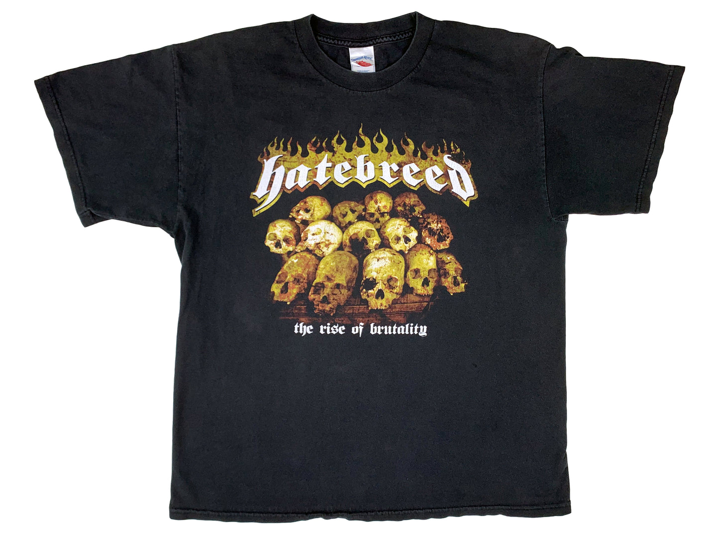 Vintage Hatebreed 'The Rise of Brutality' Black T-Shirt Hardcore