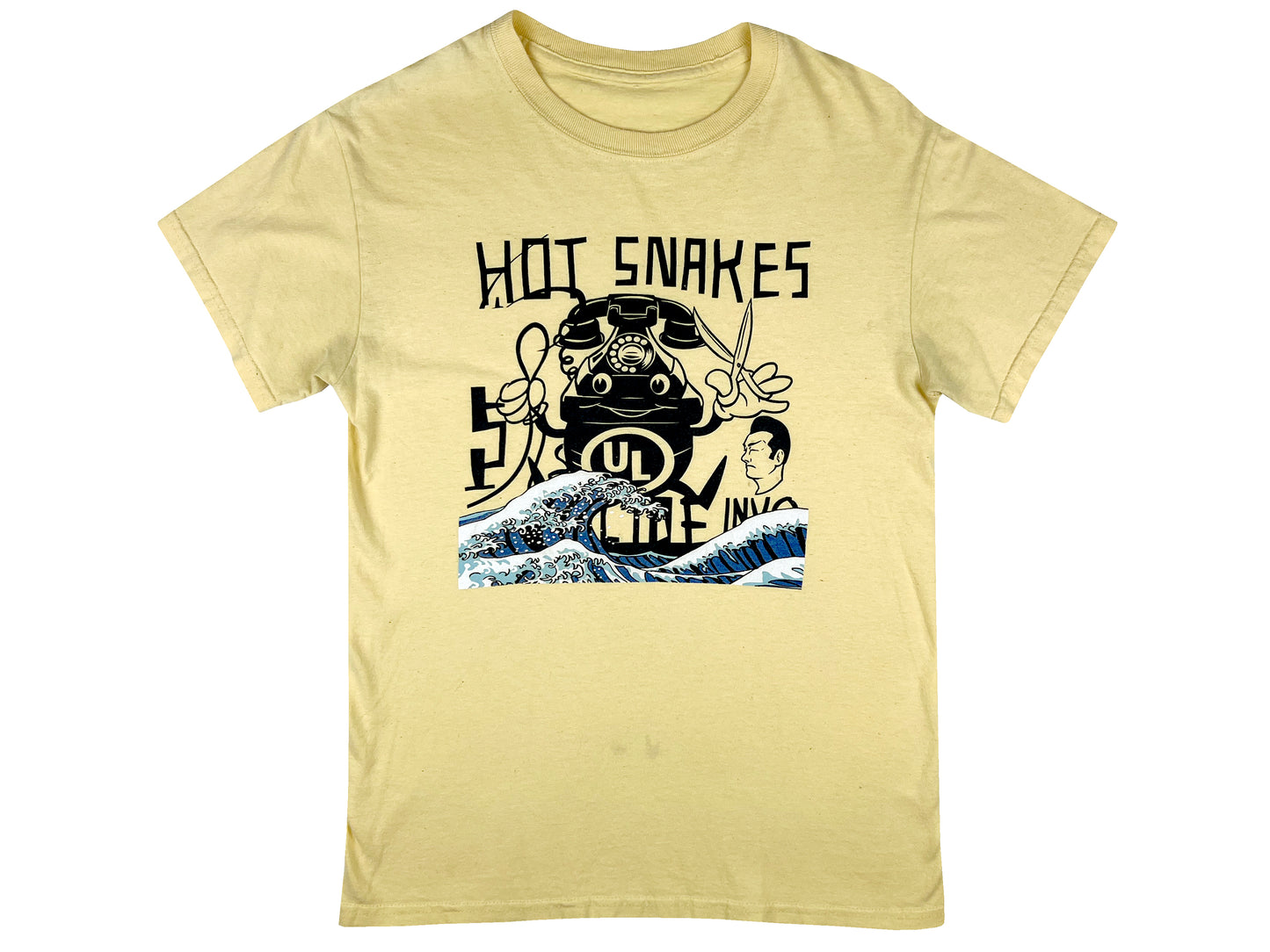 Hot Snakes 'Invoice' Yellow T-Shirt