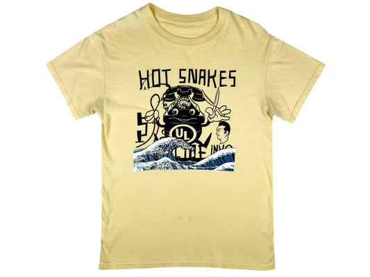 Hot Snakes 'Invoice' Yellow T-Shirt