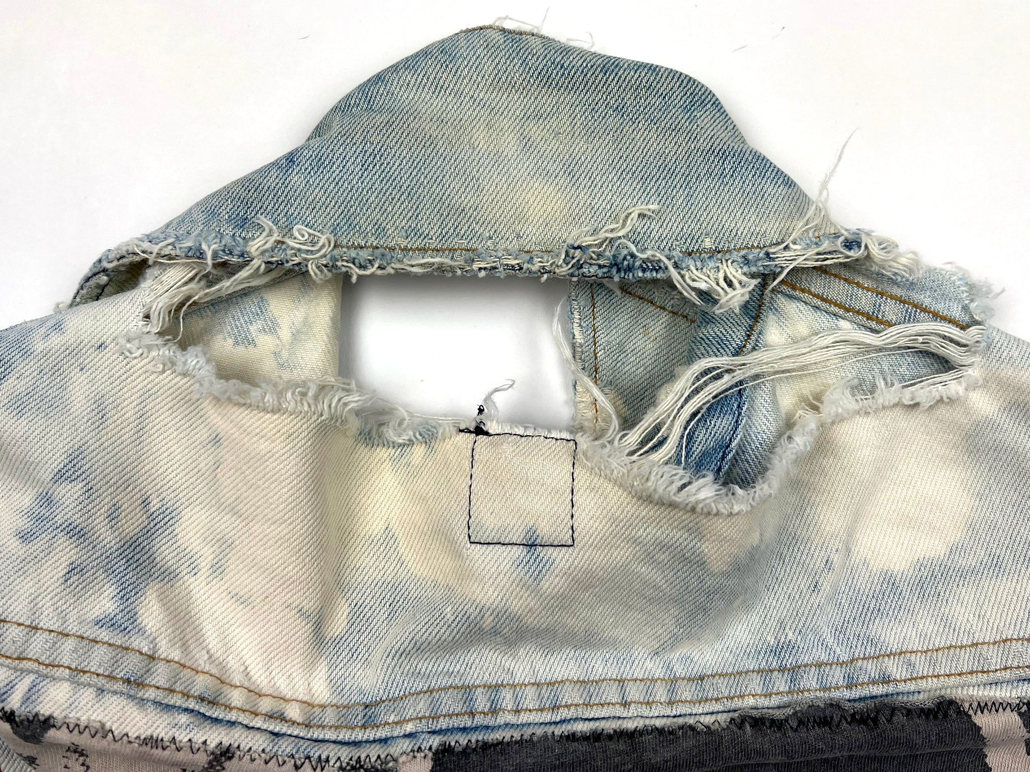 Lee x Mosquiothead A Clockwork Orange Patch Thrashed Jean Jacket