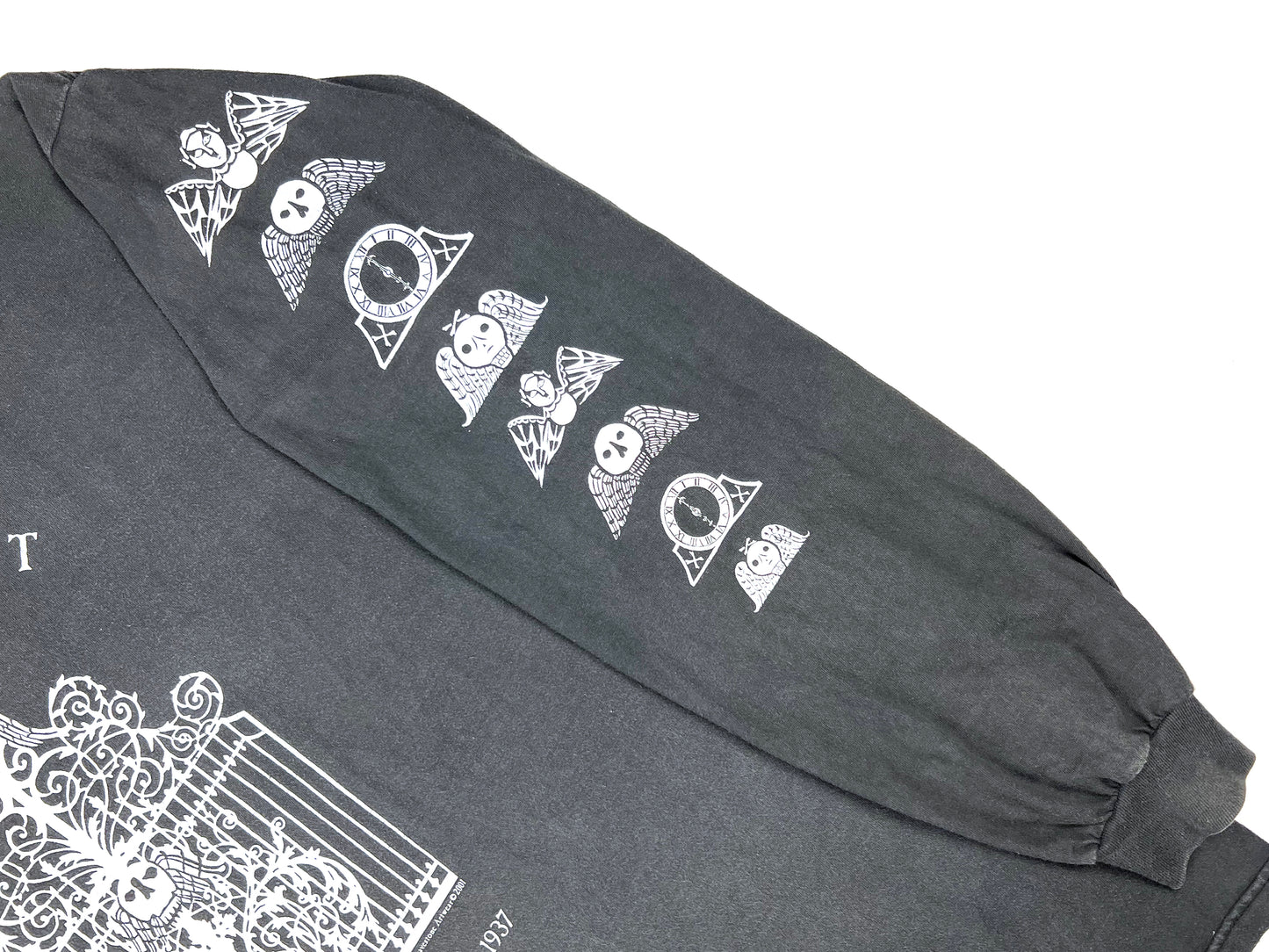 HP Lovecraft Memorial Gravestone Artwear L/S Shirt