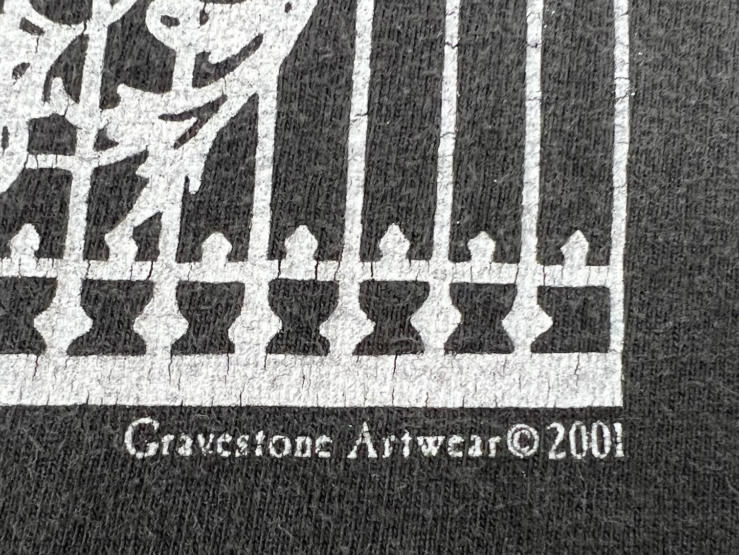 HP Lovecraft Memorial Gravestone Artwear L/S Shirt