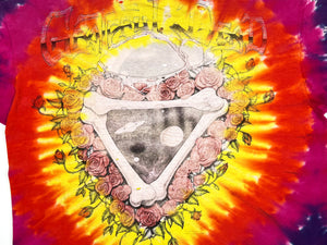 Grateful Dead 'Steal Your Face' Thrashed Tie-Dye T-Shirt