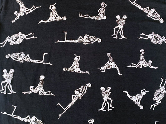 Fashion Victim Skeleton Sex Positions T-Shirt