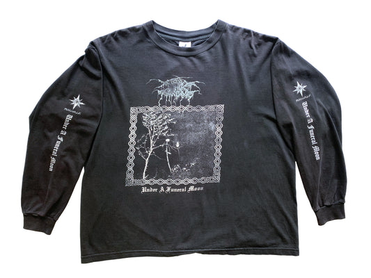 Vintage Darkthrone 'Under A Funeral Moon' L/S Shirt
