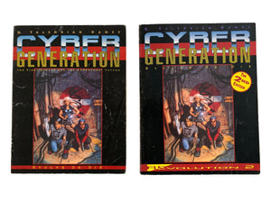 Cyber Generation RPG Book x 2