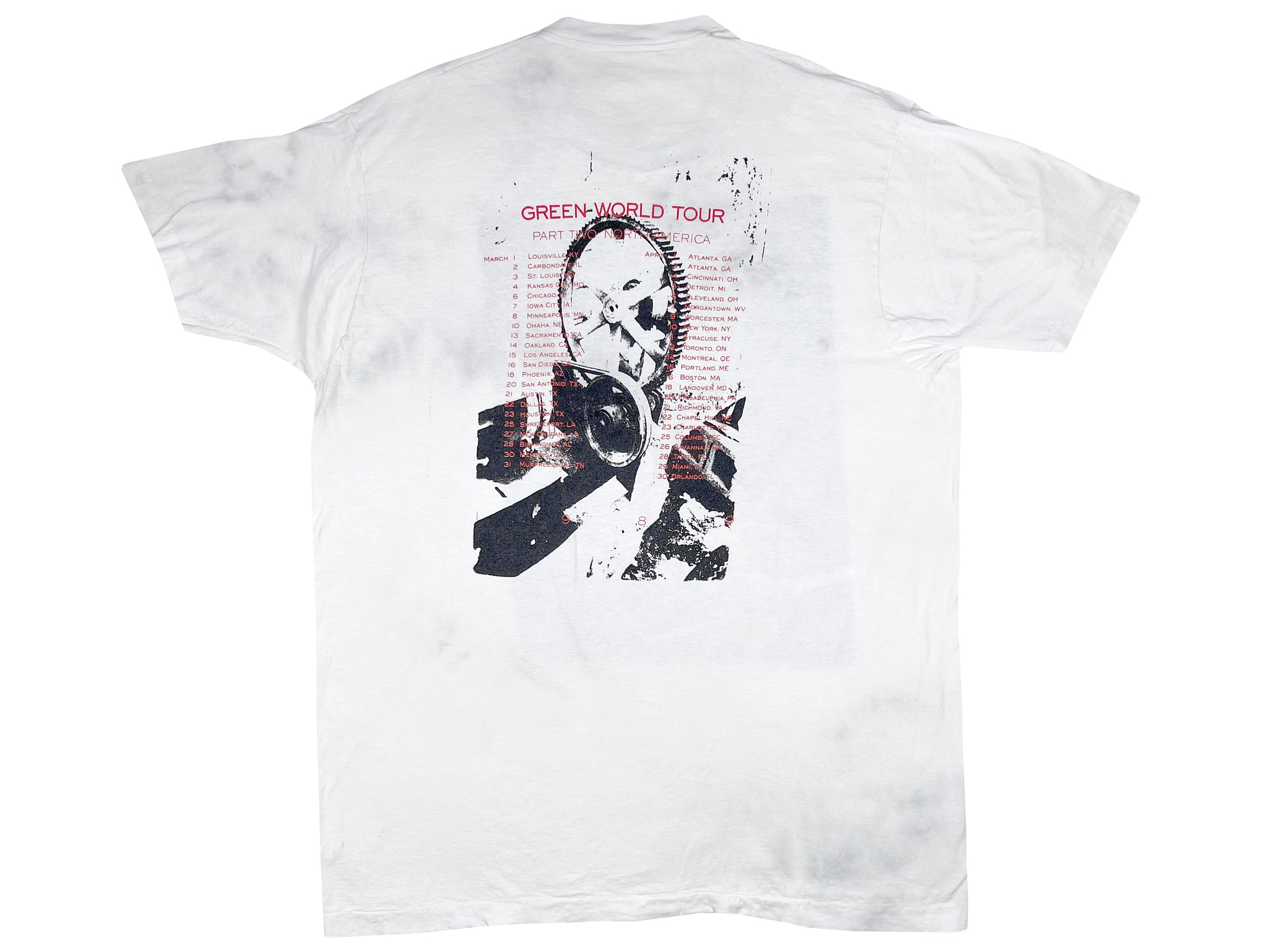 R.E.M. Green World Tour 1989 T-Shirt