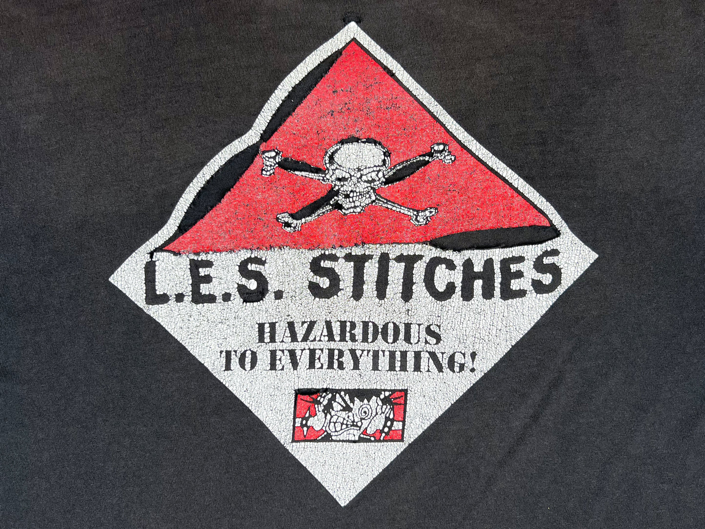 L.E.S. Stitches Thrashed T-Shirt