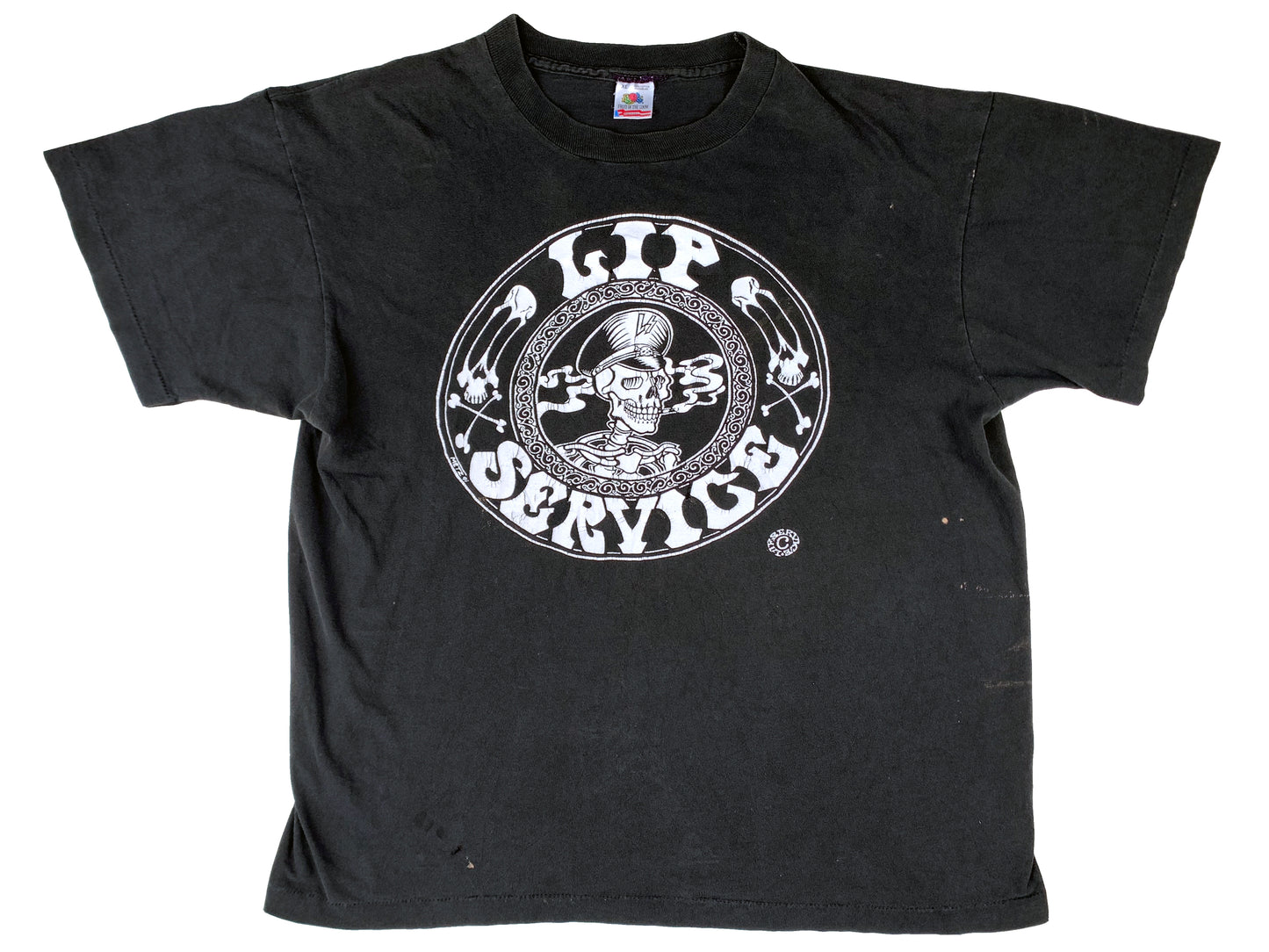 Vintage Lip Service Skull T-Shirt