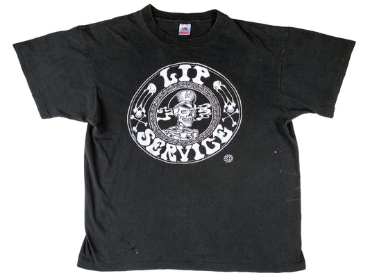 Vintage Lip Service Skull T-Shirt