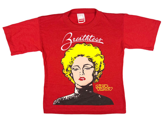 Vintage Madonna Breathless Dick Tracy Red T-Shirt