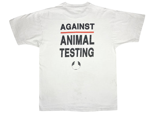 The Body Shop 'Against Animal Testing' White  T-Shirt