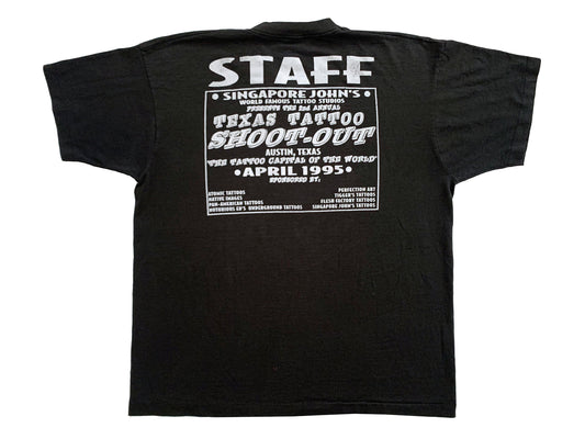 Skin Art Magazine x Texas Tattoo Shoot-Out 1995 Staff T-Shirt