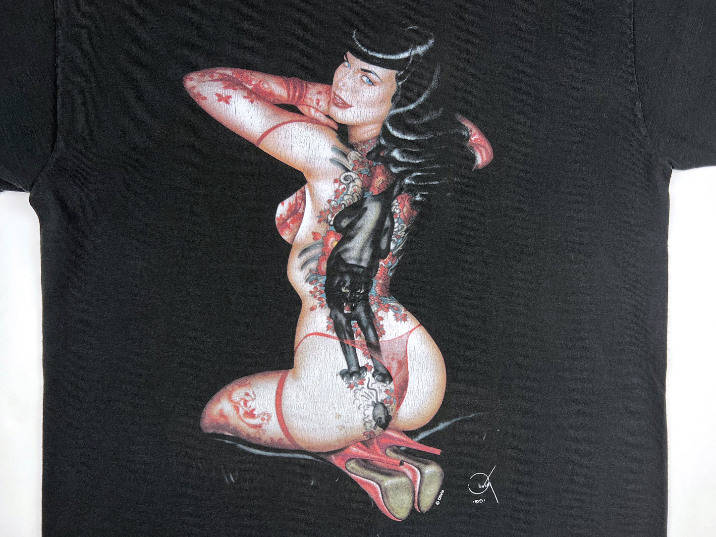 Olivia De Berardinis Bettie Page T-Shirt