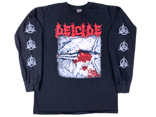 Vintage Deicide 'Once Upon the Cross' L/S Shirt Death Metal