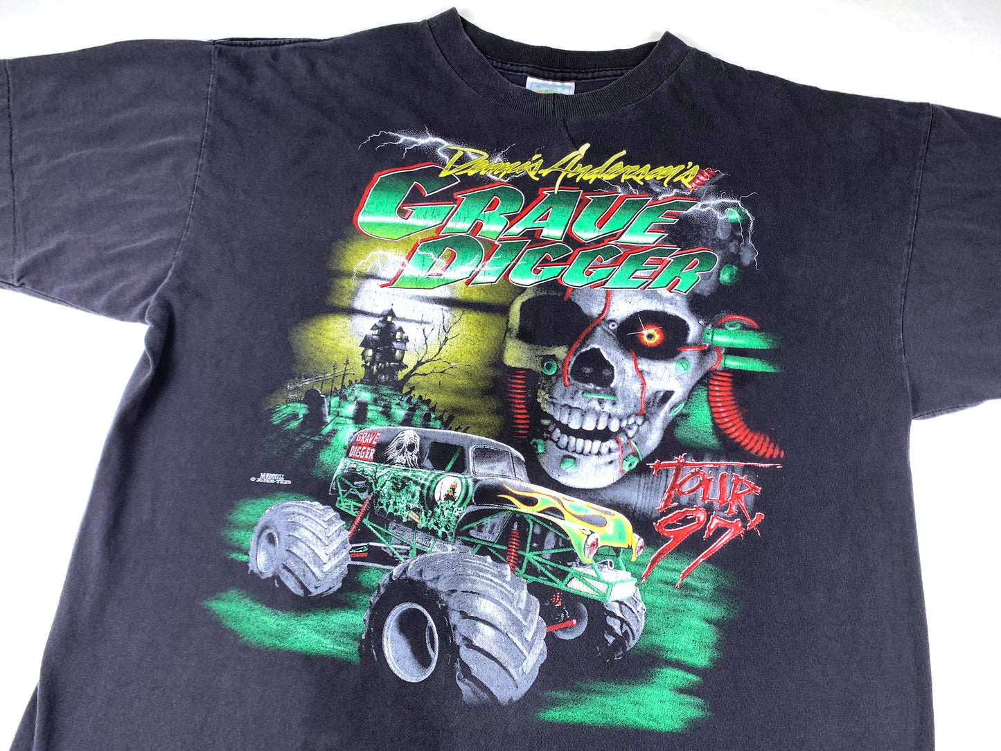 Grave Digger Monster Truck 1997 Tour T-Shirt