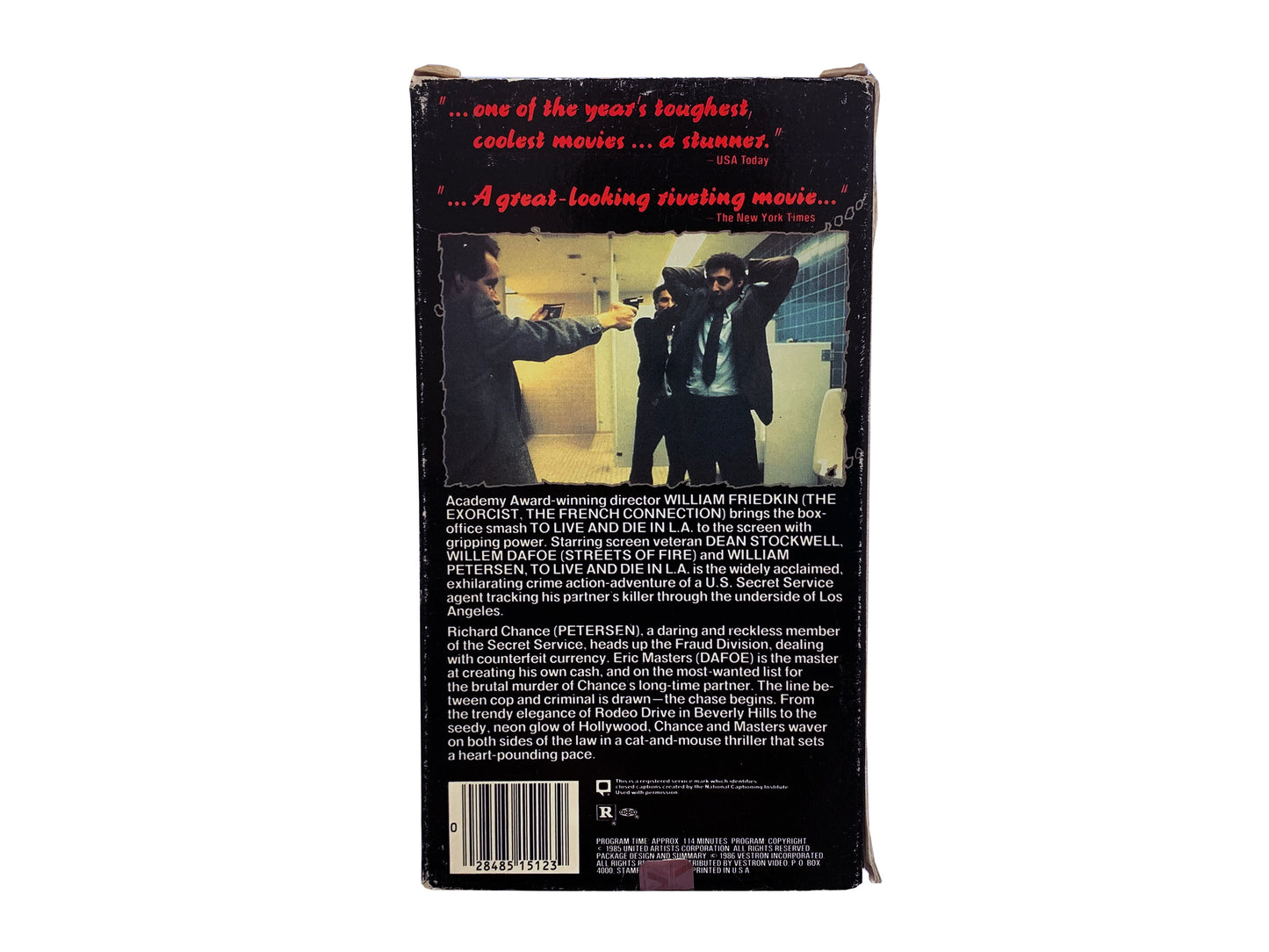 To Live and Die in LA VHS
