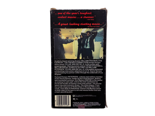 To Live and Die in LA VHS