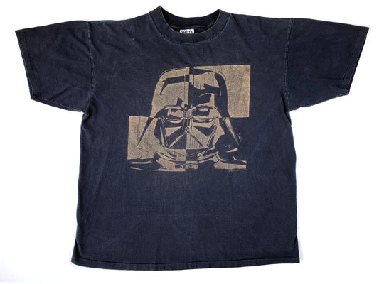 Vintage Star Wars Darth Vader Black & Gold T-Shirt