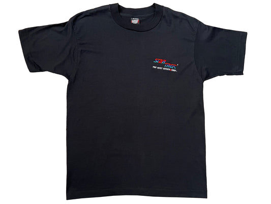 Vintage Star Trek 'The Next Generation' Black T-Shirt