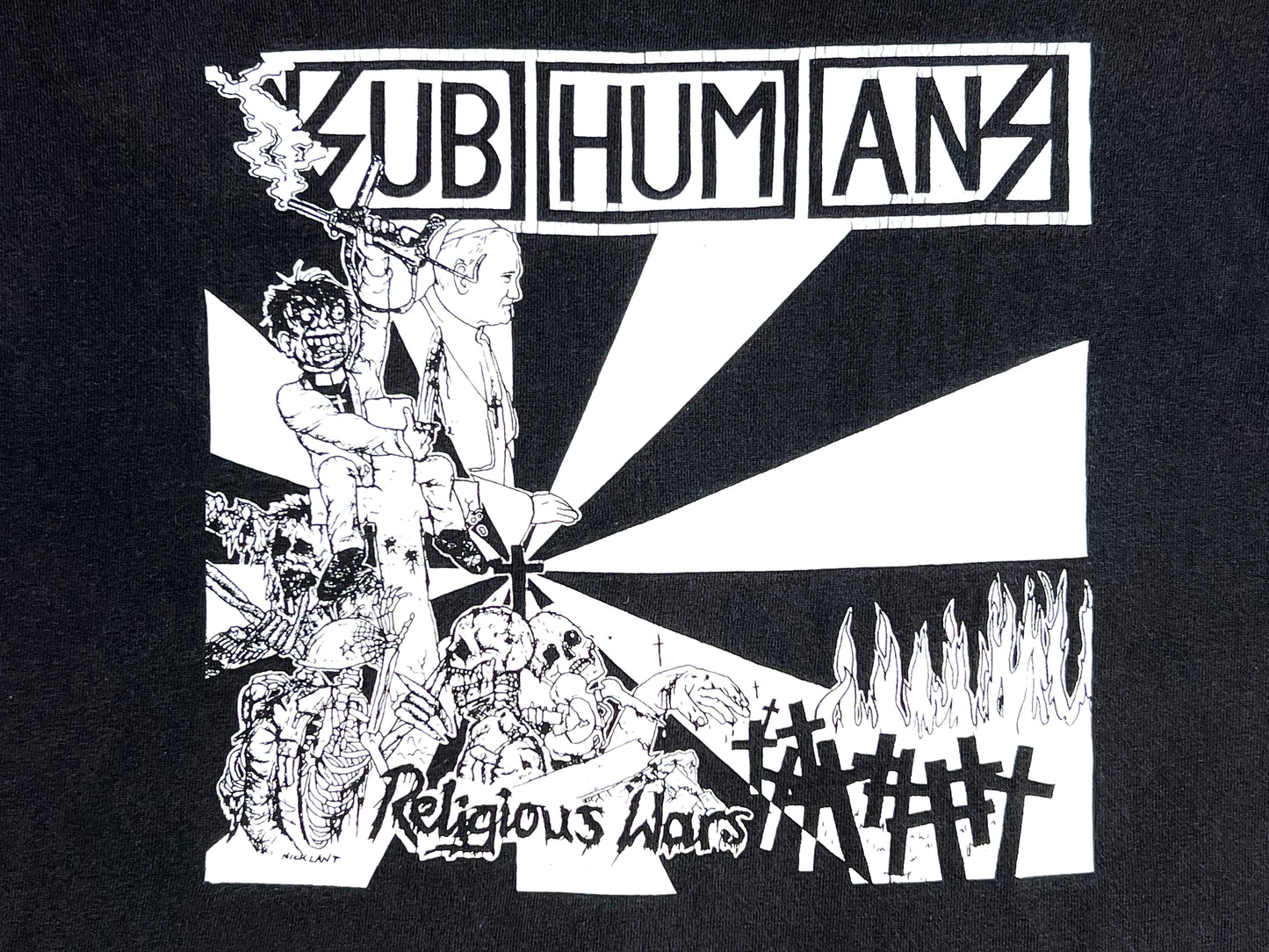 Subhumans 'Religious Wars' T-Shirt