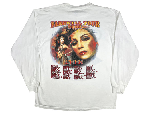 Cher 'Farewell Tour 2002' L/S T-Shirt