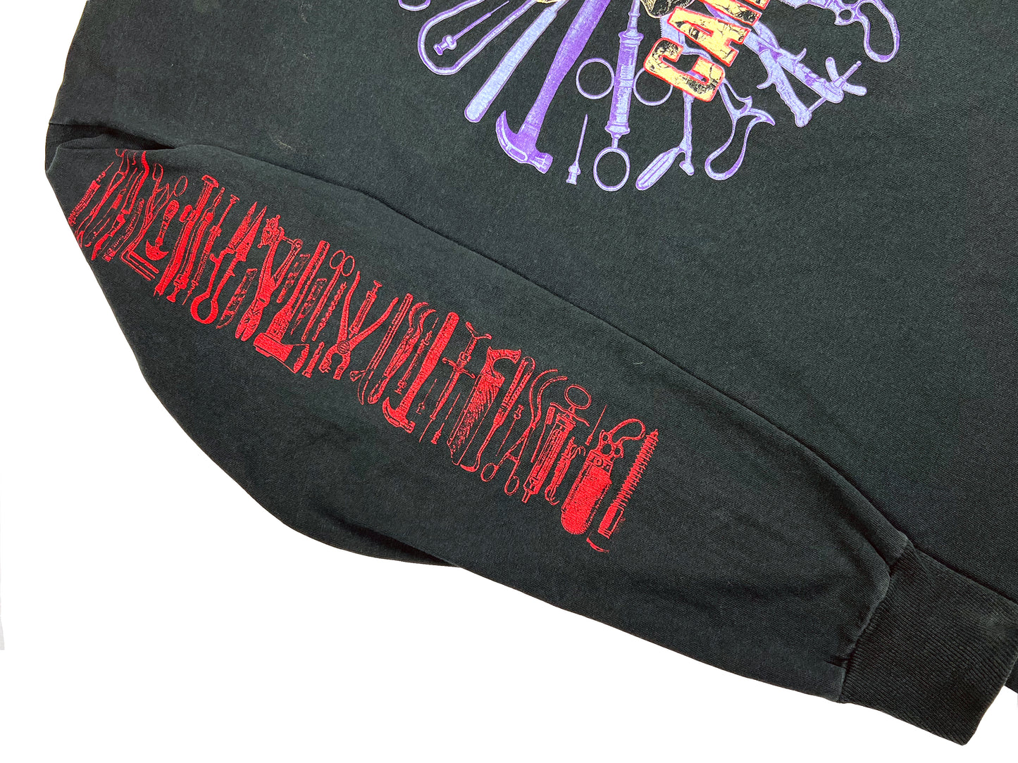 Carcass 'Tools of the Trade' 1992 Tour L/S Shirt