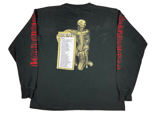 Carcass 'Tools of the Trade' 1992 Tour L/S Shirt