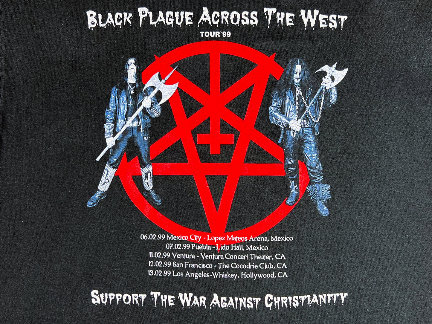 Dark Funeral 1999 Tour T-Shirt