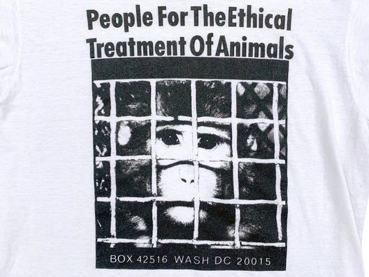 PETA Caged Monkey T-Shirt