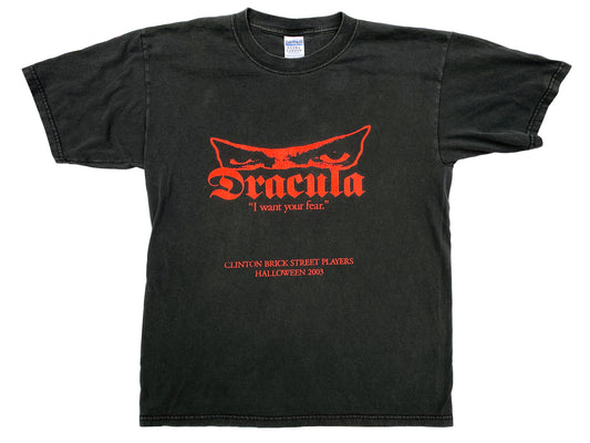 Vintage Dracula I Want Your Fear T-Shirt