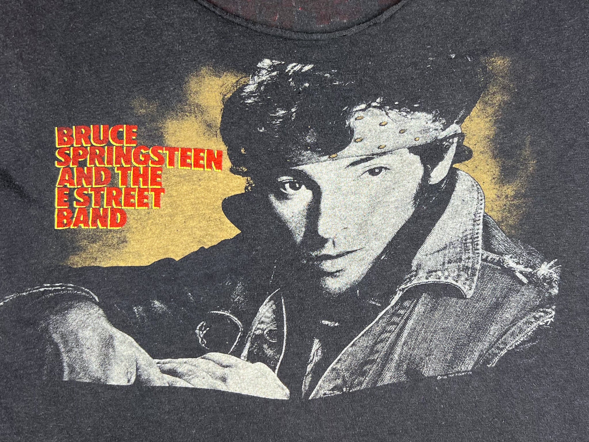 Bruce Springsteen 84/85 World Tour Chopped T-Shirt