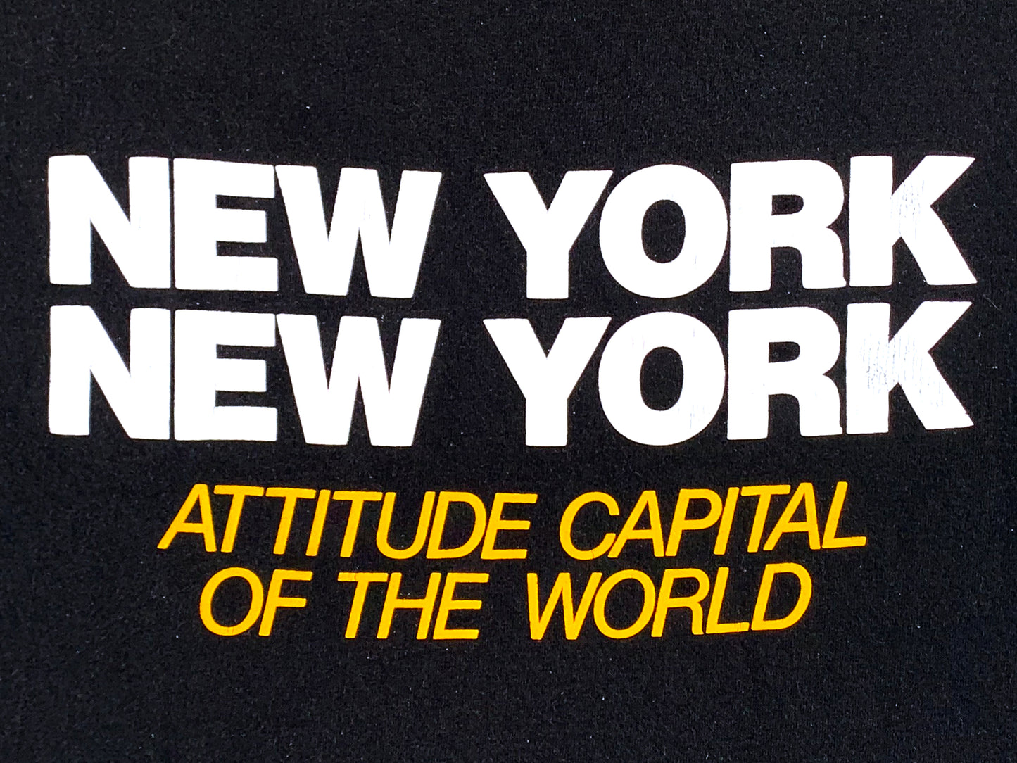 New York Attitude Capital of the World T-Shirt