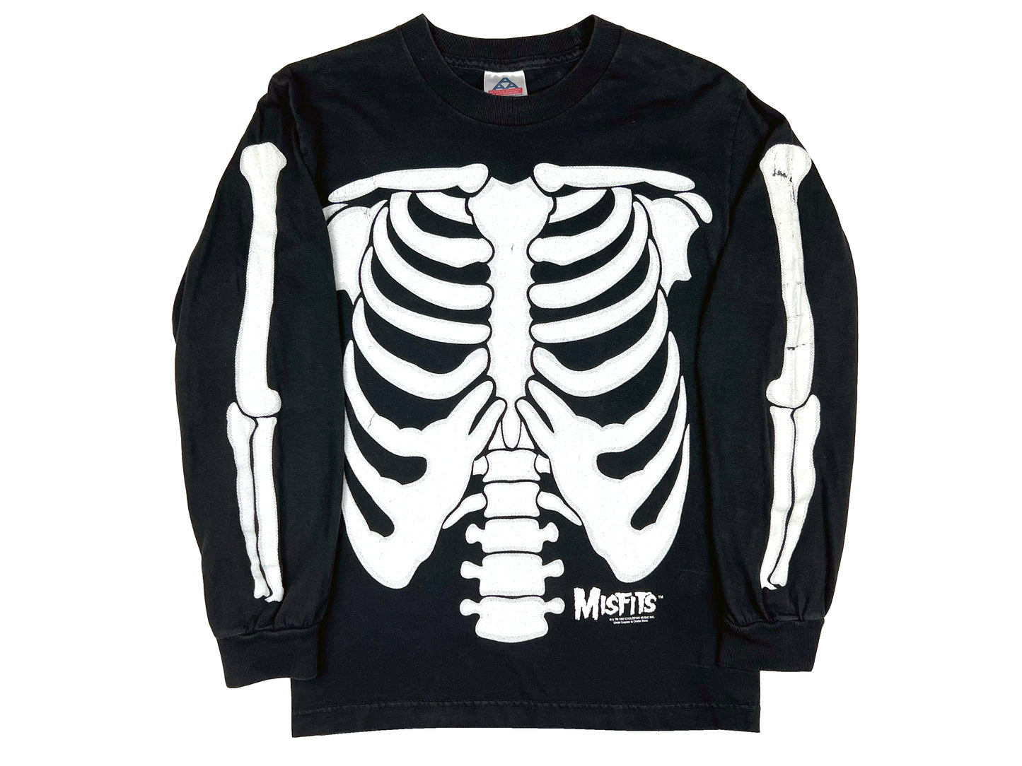 Vintage Misfits Glow in the Dark Skeleton L/S Shirt