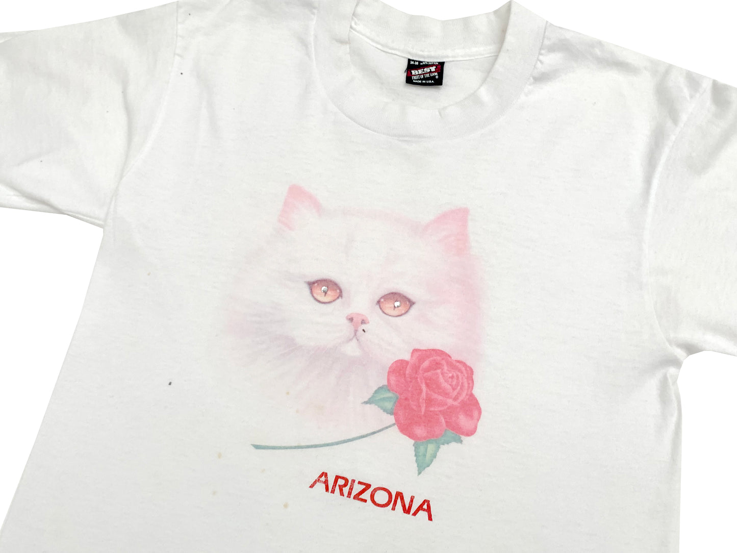 Arizona Kitty Cat & Rose Hackers T-Shirt