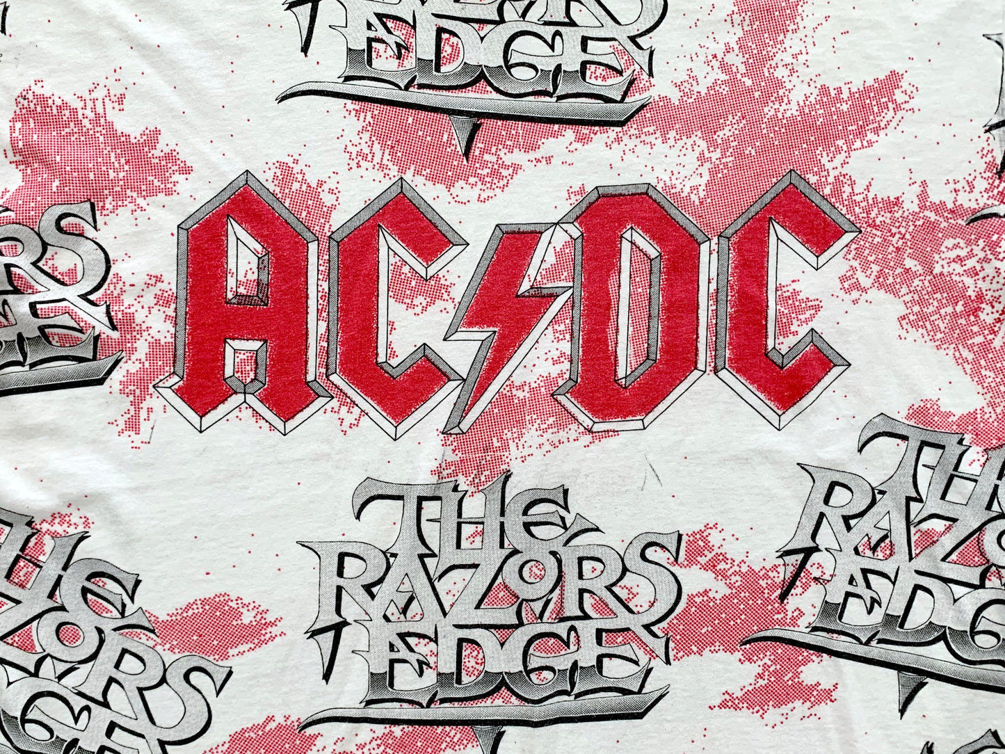 AC/DC 'Razors Edge' All Over Print T-Shirt