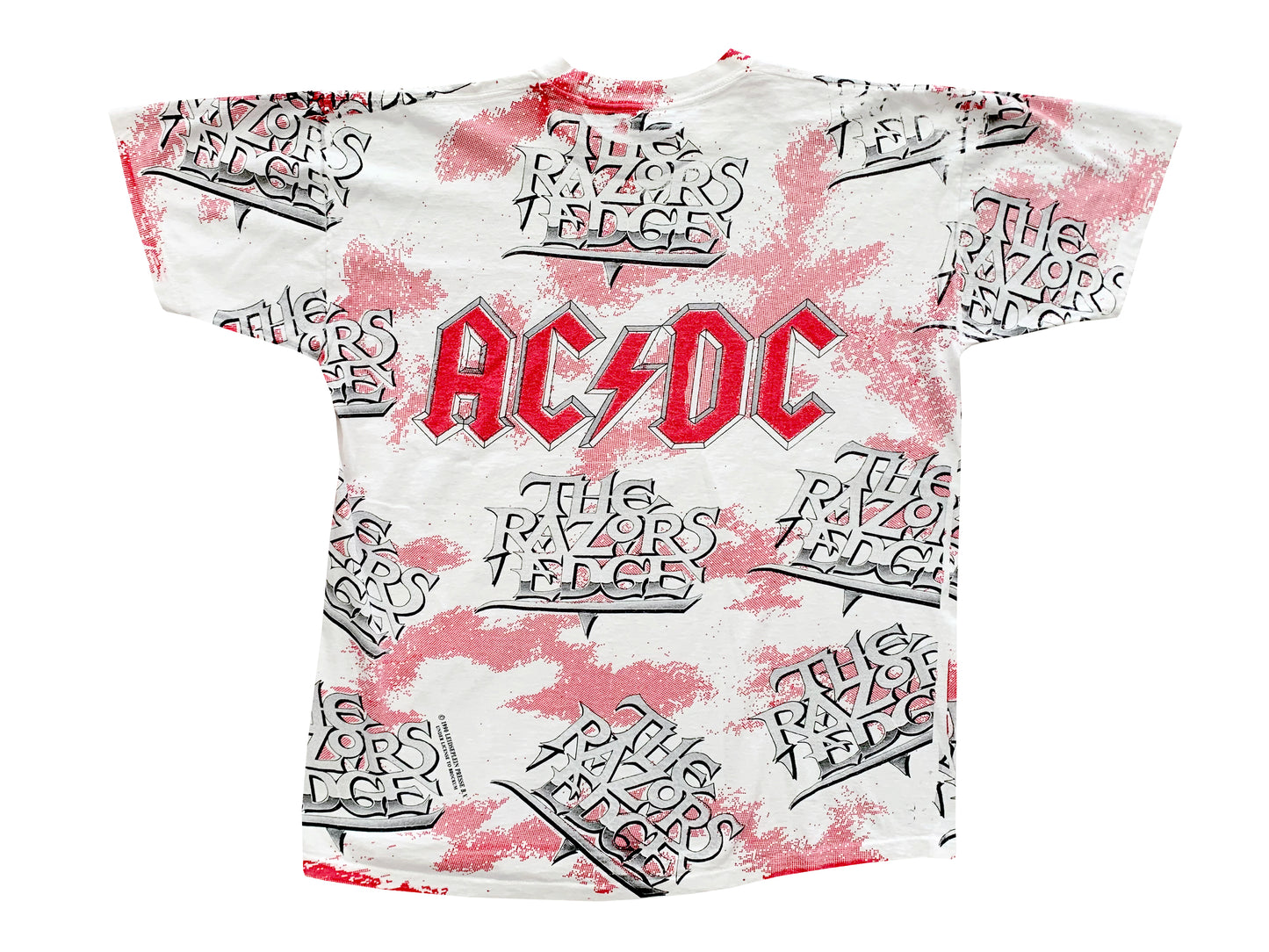 AC/DC 'Razors Edge' All Over Print T-Shirt