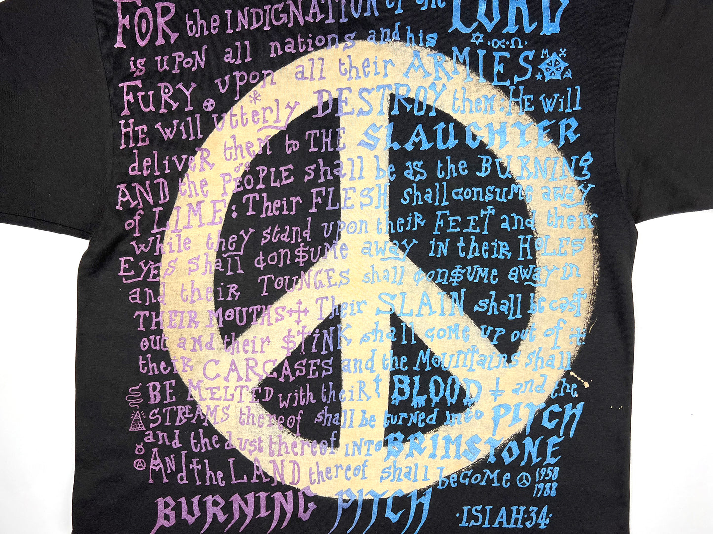 Mosquitohead 'Isiah 34 Peace' T-Shirt