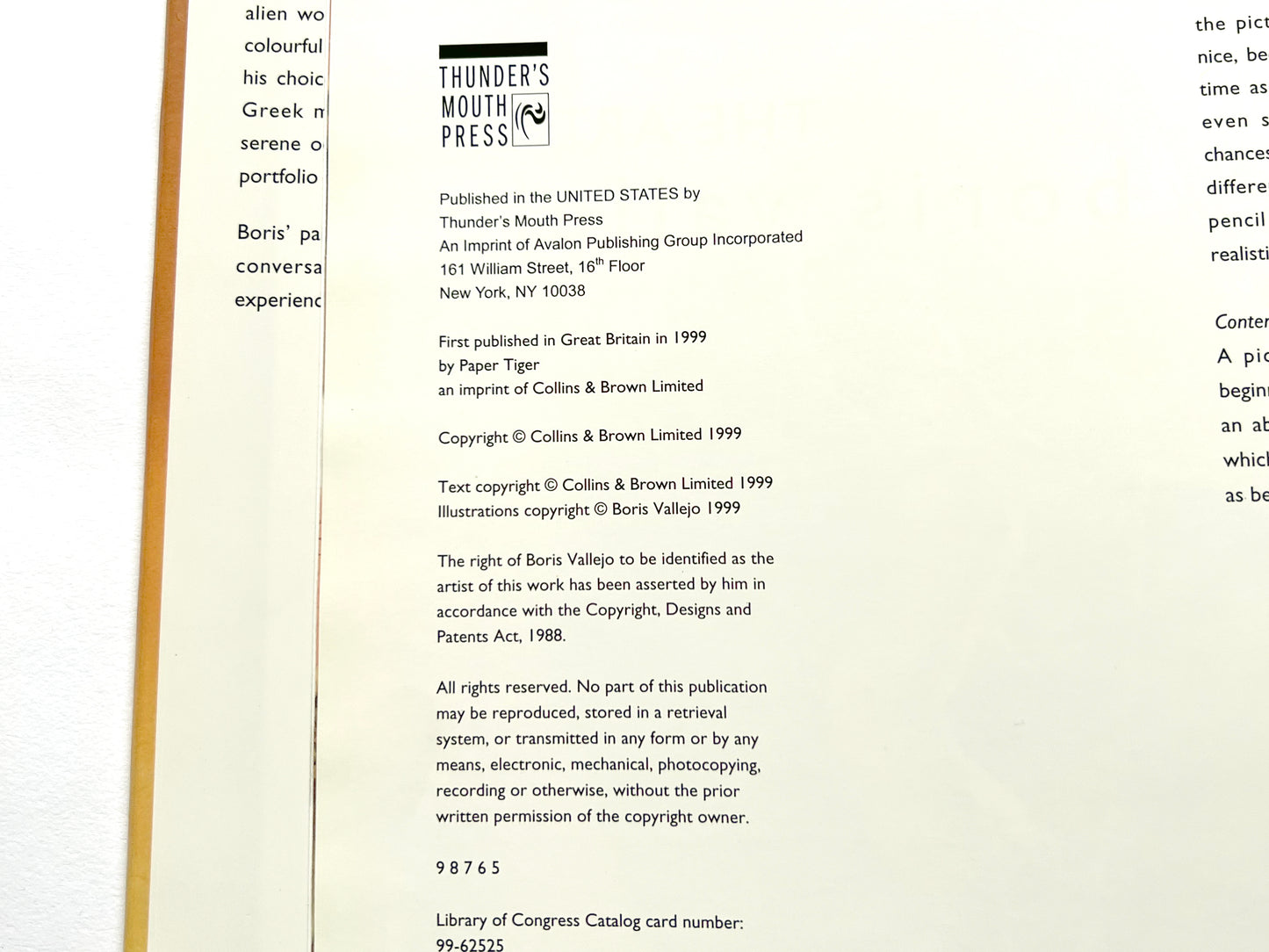 Boris Vallejo 'Dreams' Book