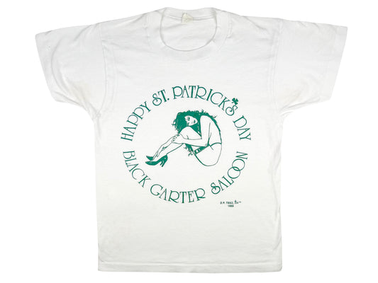 Black Garter Saloon St Patricks Day T-Shirt