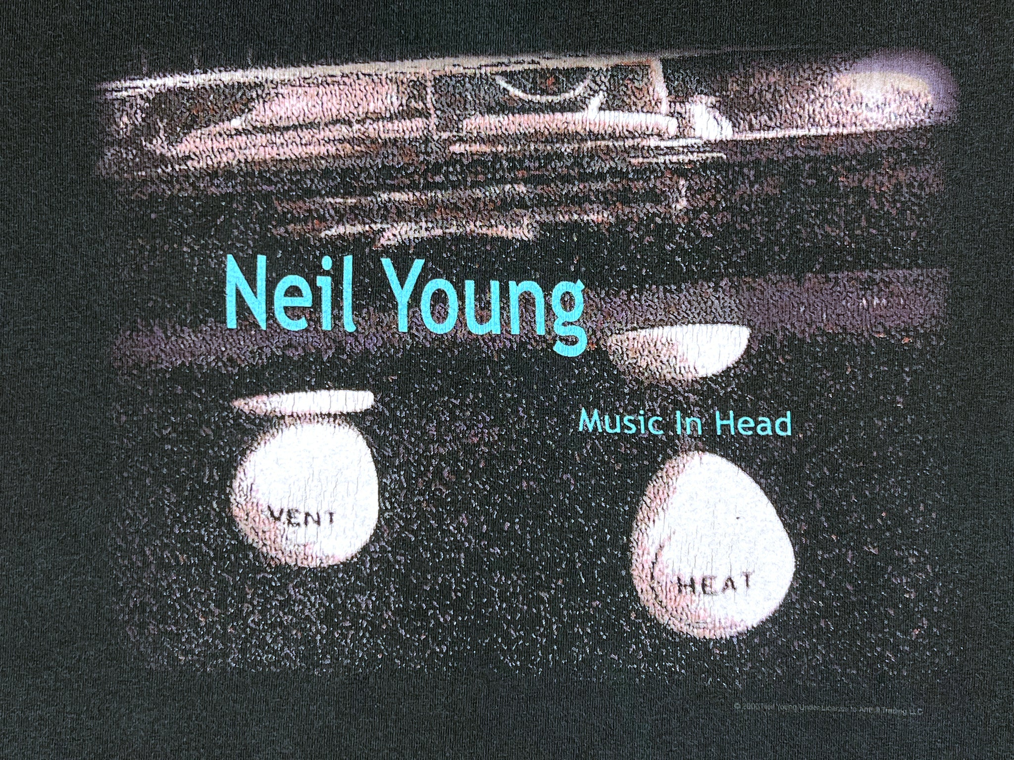Neil Young Music in Head Tour L/S Shirt