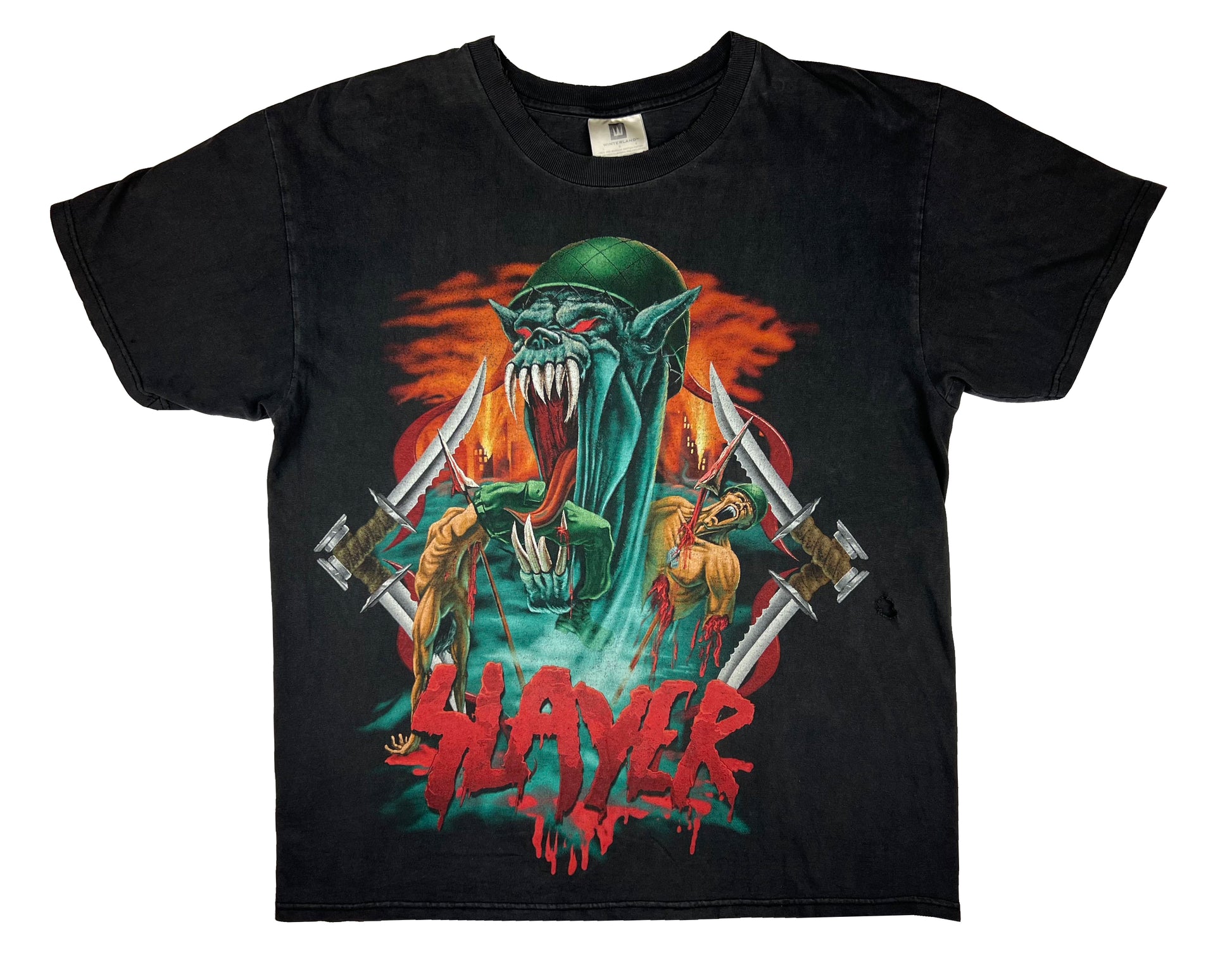 Vintage Slayer 'No Blood No Glory' T-Shirt