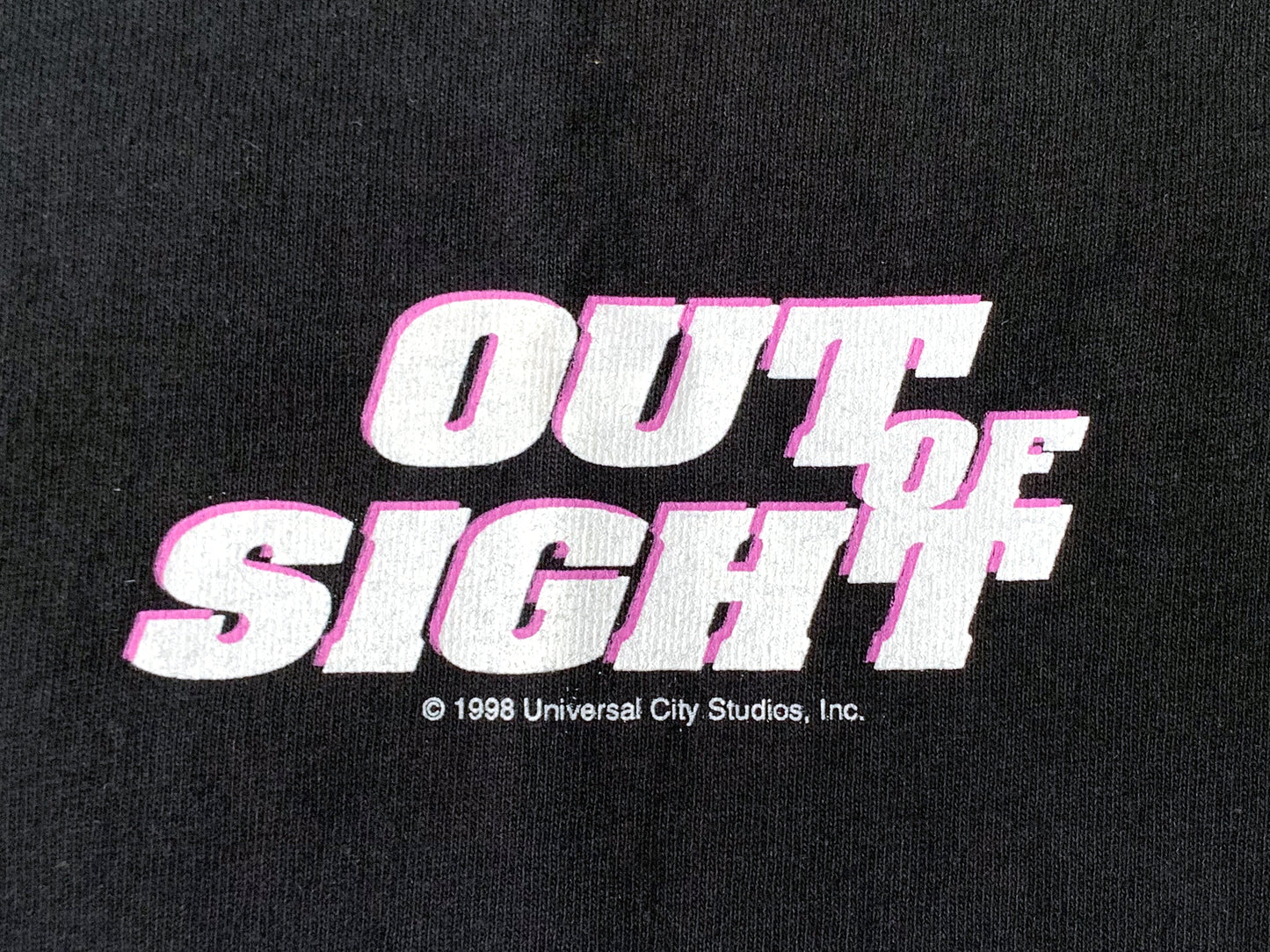 Out of Sight Black T-Shirt