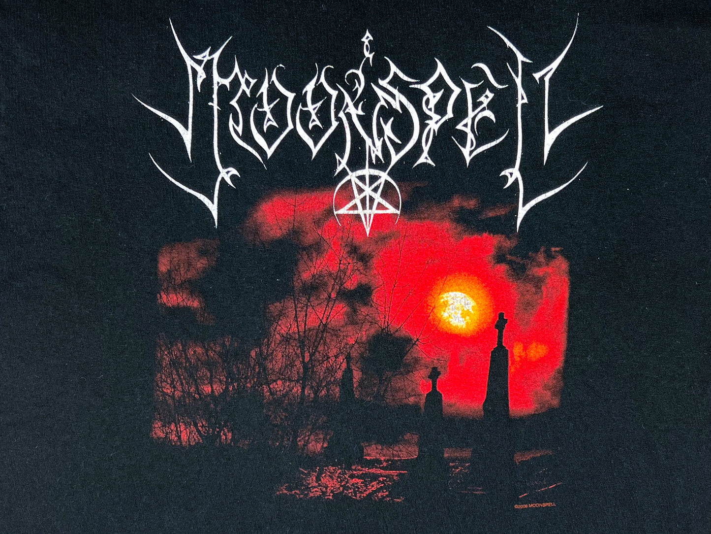 Moonspell 'Nocturnal Mourning Tour' 2006 T-Shirt