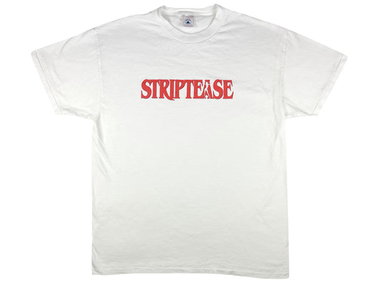 Vintage Striptease Movie White T-Shirt