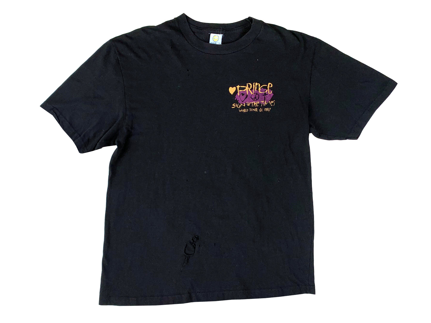 Vintage Prince Sign O the Times 1987 Tour T-Shirt